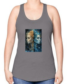 Gemini 56# - gemini -Racerback Tank