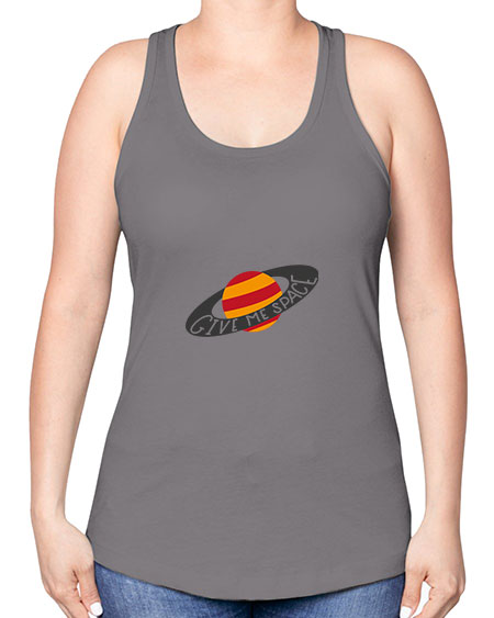 Givemespace 27# - space -Racerback Tank