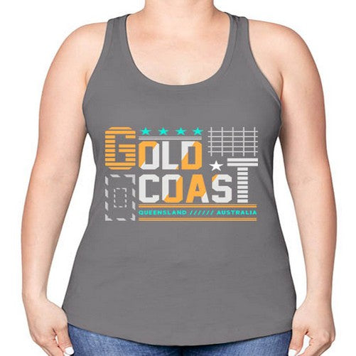 Gold Coast 778# - cities -Racerback Tank