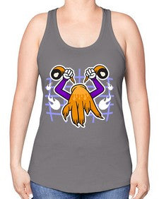 Haunted spy 137# - cartoon general -Racerback Tank