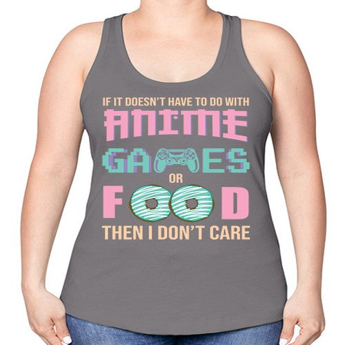 If Its Not Anime Video 247# - anime -Racerback Tank