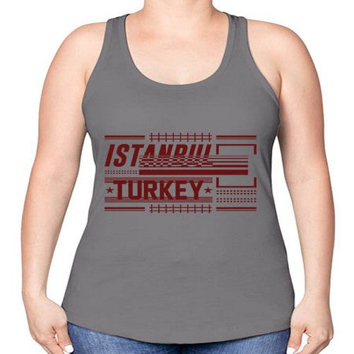 Istanbul 967# - cities -Racerback Tank