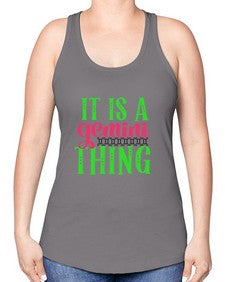 It is a gemini thing 254# - gemini -Racerback Tank