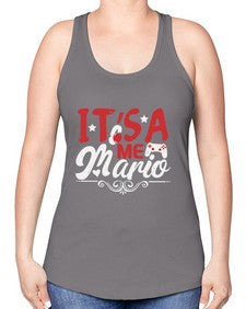 Its ame 30# - video games -Racerback Tank
