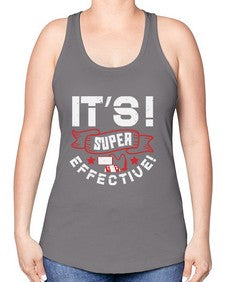 Its super effective 31# - video games -Racerback Tank