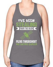 Ive been stealing from the alien 30# - ufo -Racerback Tank