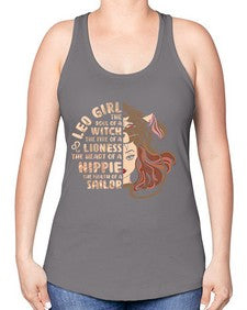 Leo girl 289# - leo -Racerback Tank