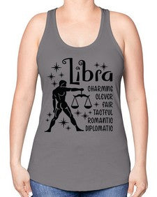 Libra 315# - libra -Racerback Tank