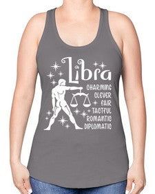 Libra 320# - libra -Racerback Tank