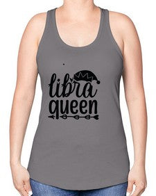 Libra queen 326# - libra -Racerback Tank