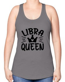 Libra queen 327# - libra -Racerback Tank