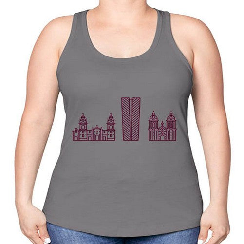 Lima 1137# - cities -Racerback Tank