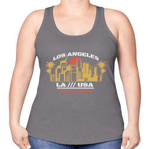 Los Angeles 1162# - cities -Racerback Tank