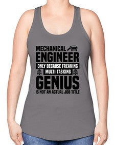 Mechanical engineer Style 1090# - engineer -Racerback Tank