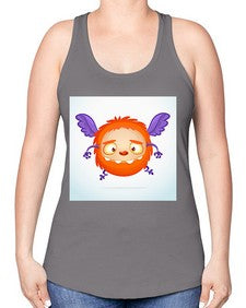 Monster 180# - cartoon general -Racerback Tank