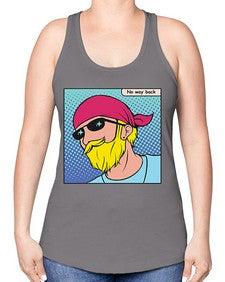 No Way Back 955# - art pop art -Racerback Tank