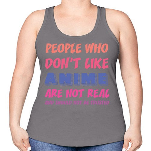 People Who Dont Like Anime Anime 274# - anime -Racerback Tank