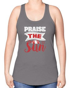 Praise the sun 41# - video games -Racerback Tank