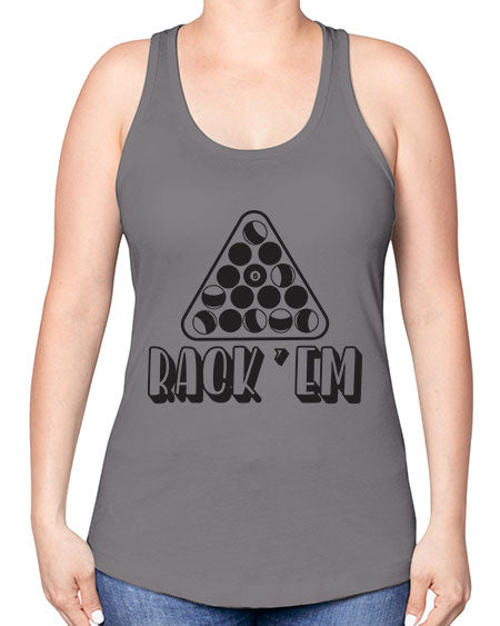 Rack em 558# - billards -Racerback Tank