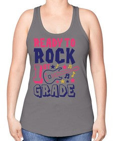 Ready To Rock first 730# - first grade -Racerback Tank