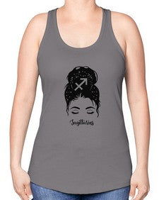Sagittarius Woman - sagittarius -Racerback Tank