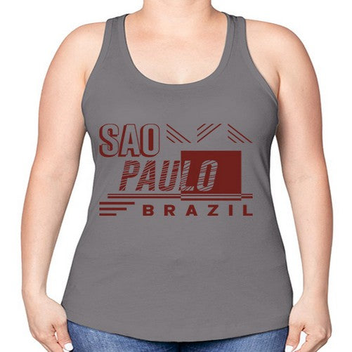 Sao Paulo 1798# - cities -Racerback Tank