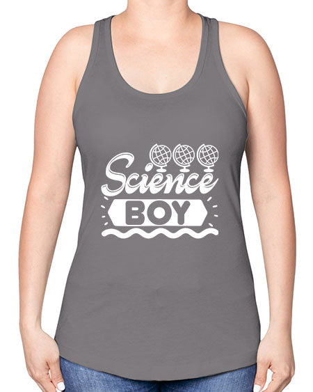 Science Boy 137# - general science -Racerback Tank