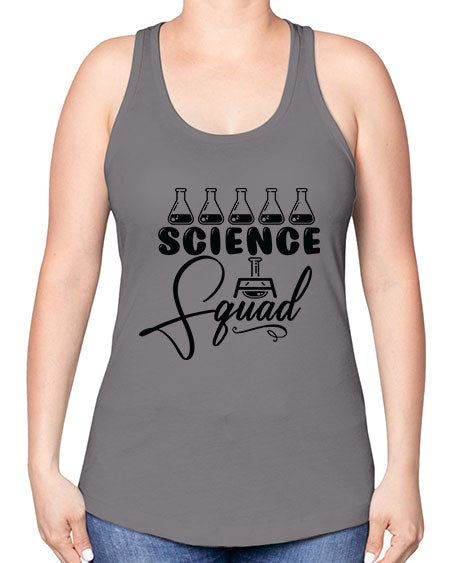 Science Squad 55# - general science -Racerback Tank