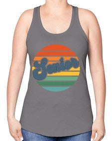 Senior 865# - twelfth grade -Racerback Tank