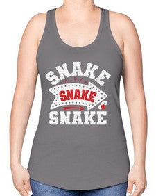Snake Snake SNAKE 45# - video games -Racerback Tank