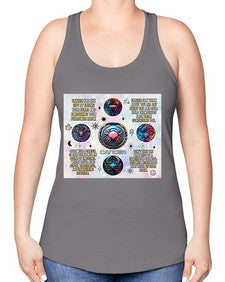 Straight Cancer 470# - cancer -Racerback Tank