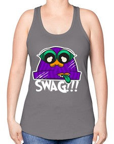Swag beanie 247# - cartoon general -Racerback Tank