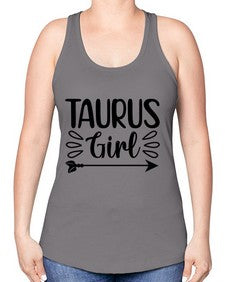 Taurus girl 500# - taurus -Racerback Tank
