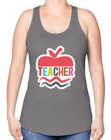 Teacher 1445# - teacher -Racerback Tank