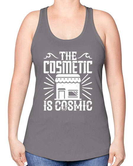 The cosmetic is cosmic Style 416# - architect -Racerback Tank