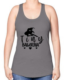 Tiny ballerina 203# - ballet -Racerback Tank