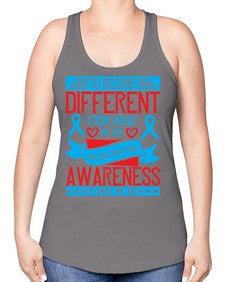 To become different from what we are we must have some awareness of what we are Style 11# - Self awareness -Racerback Tank