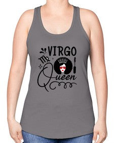 Virgo queen 541# - virgo -Racerback Tank