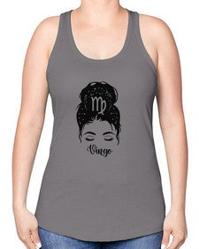 Virgo woman - virgo -Racerback Tank