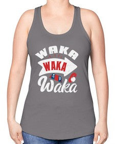 Waka Waka Waka 50# - video games -Racerback Tank
