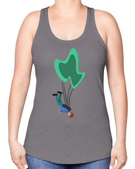 all in one 12# - parachute -Racerback Tank