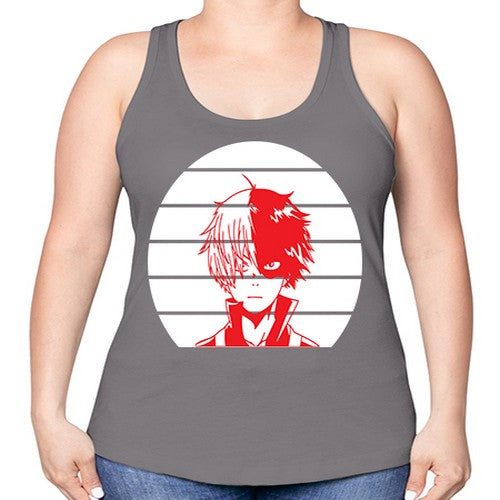 anime art 195# - anime -Racerback Tank