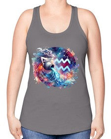 aquarius 90# - aquarius -Racerback Tank