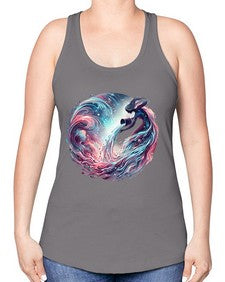 aquarius 91# - aquarius -Racerback Tank