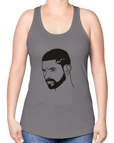 beardman 56# - black boys or men -Racerback Tank