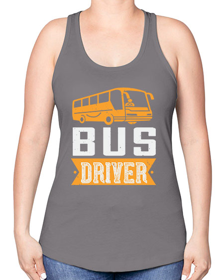 bus driver Style 641# - Bus Driver -Racerback Tank