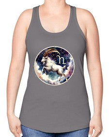 capricorn 211# - capricorn -Racerback Tank