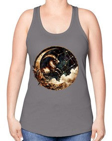 capricorn 212# - capricorn -Racerback Tank