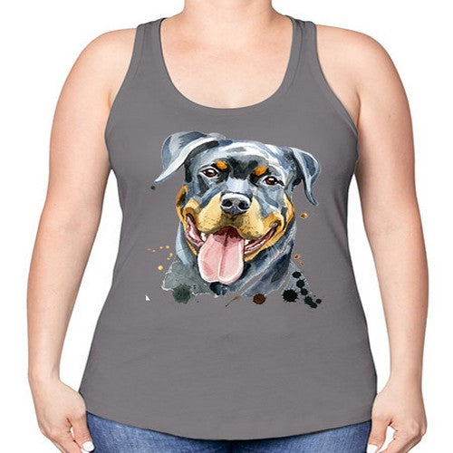 dog 109# - dogs -Racerback Tank
