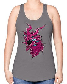 dragon 177# - dragon -Racerback Tank